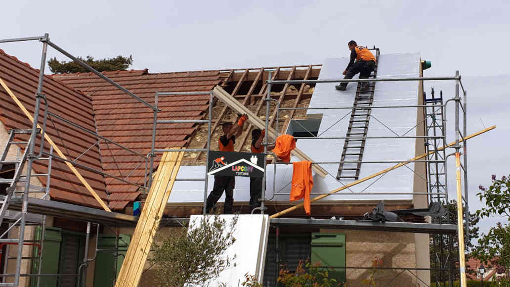 Démoussage de toiture